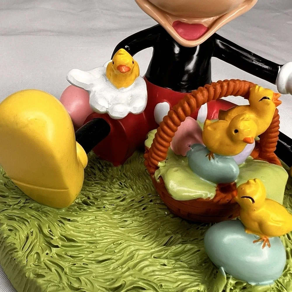 Disney‎ Mickey Mouse Easter Chicks Eggs Figurine Kohl's 2022 Spring Decor